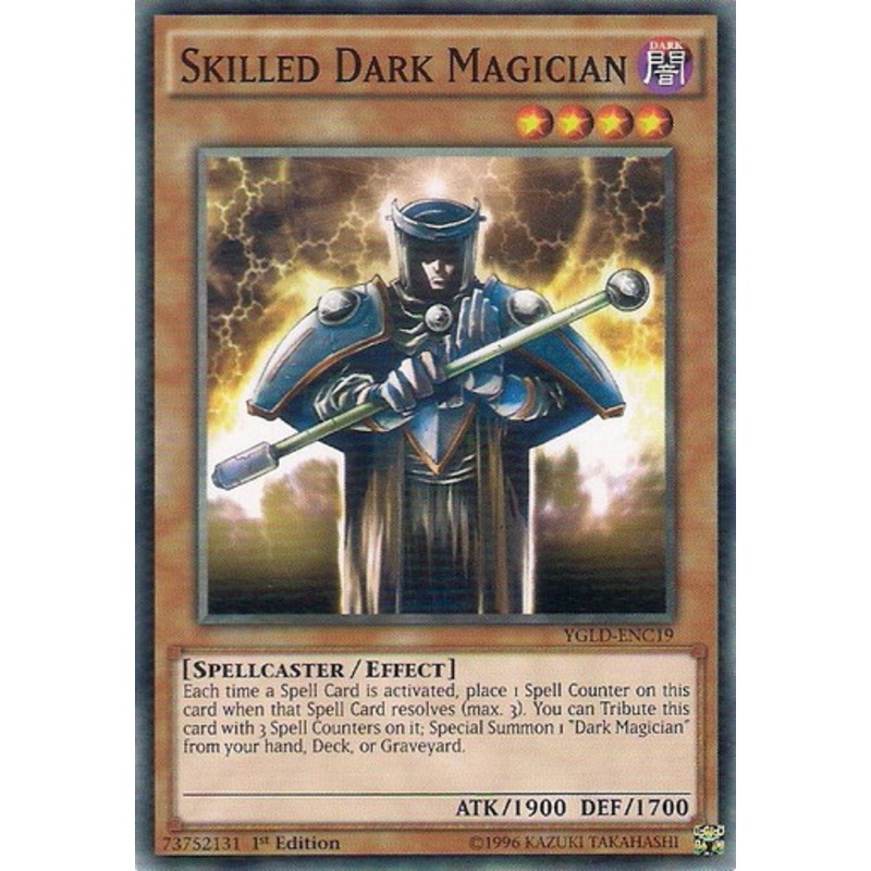 YGLD-ENC19 Skilled Dark Magician