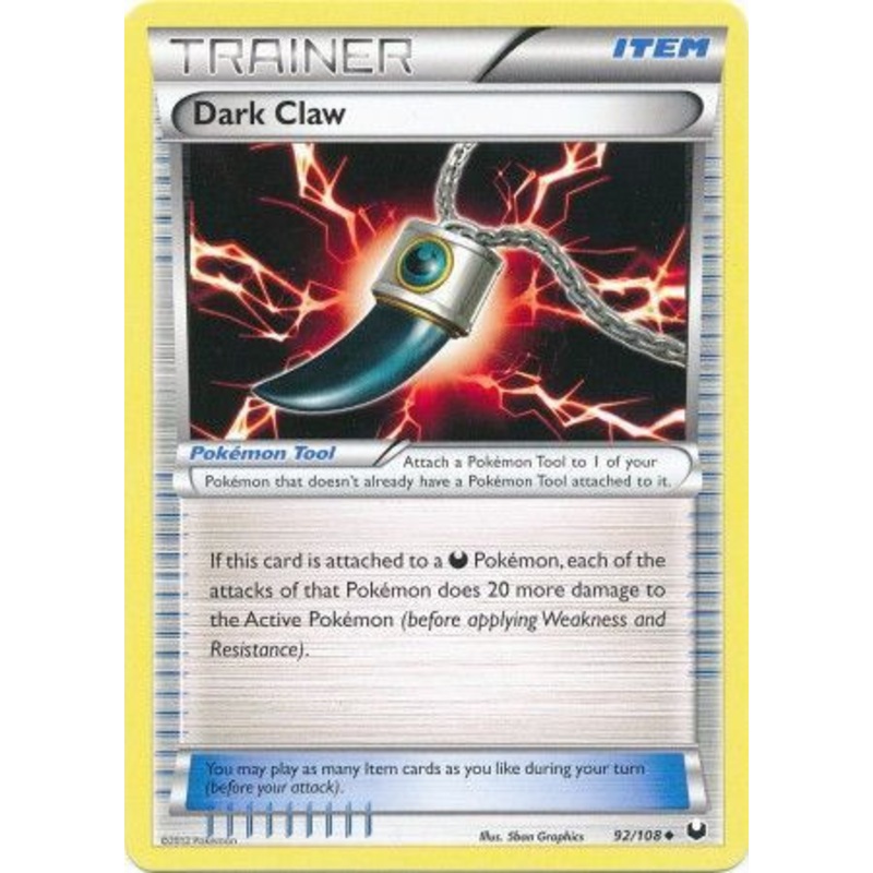 Dark Explorers 92/108 Dark Claw