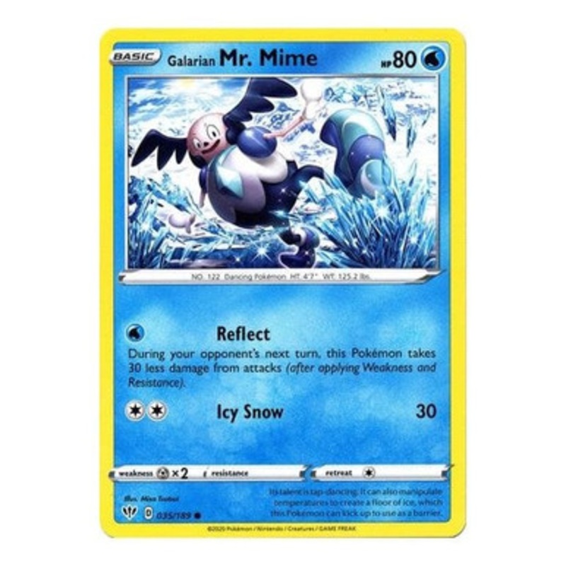Darkness Ablaze 035/189 Galarian Mr. Mime