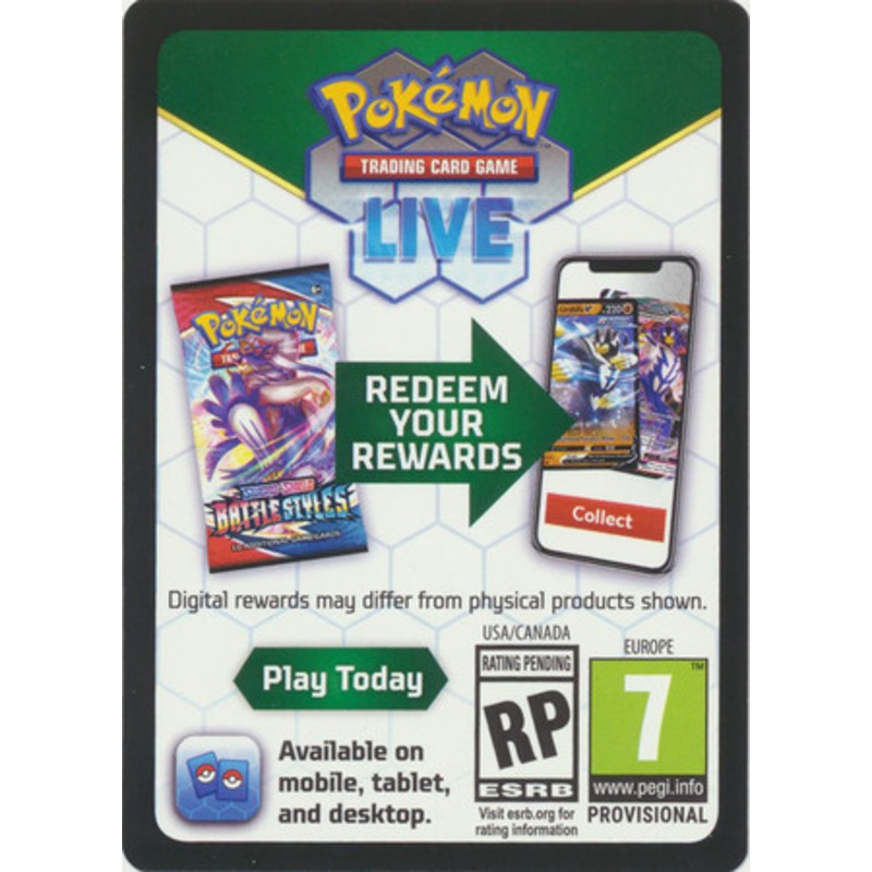 Kyurem V Box Code Card