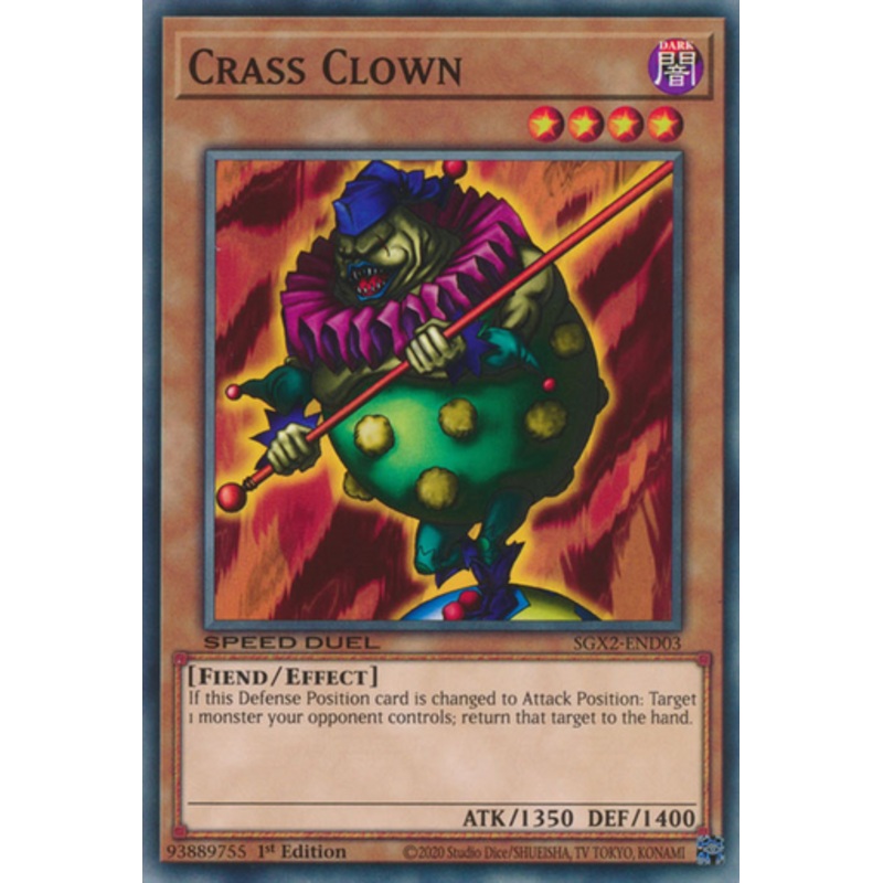 SGX2-END03 Crass Clown