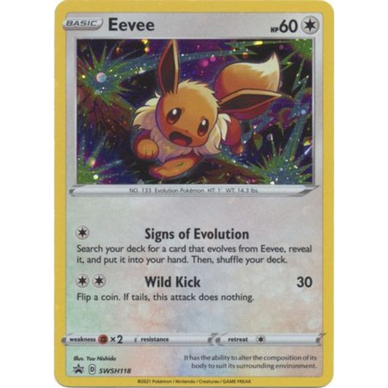 Sword & Shield Promo SWSH118 Eevee