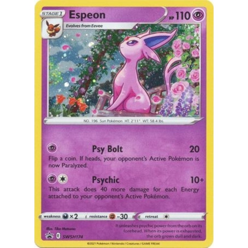 Sword & Shield Promo SWSH174 Espeon