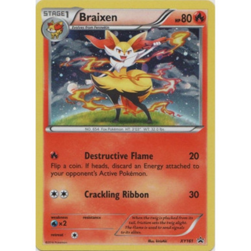 X&Y Promo XY161 Braixen