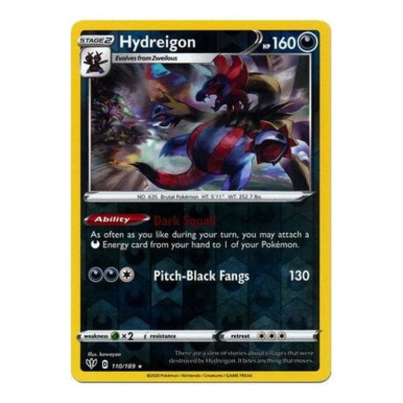 Darkness Ablaze 110/189 Hydreigon (Reverse Holo)
