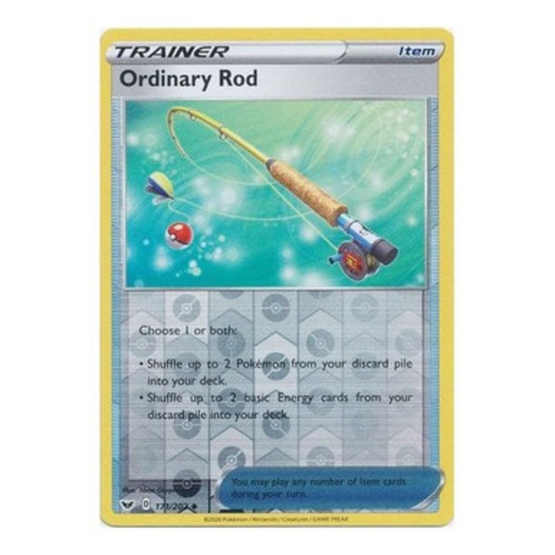 Sword & Shield (Base) 171/202 Ordinary Rod (Reverse Holo)