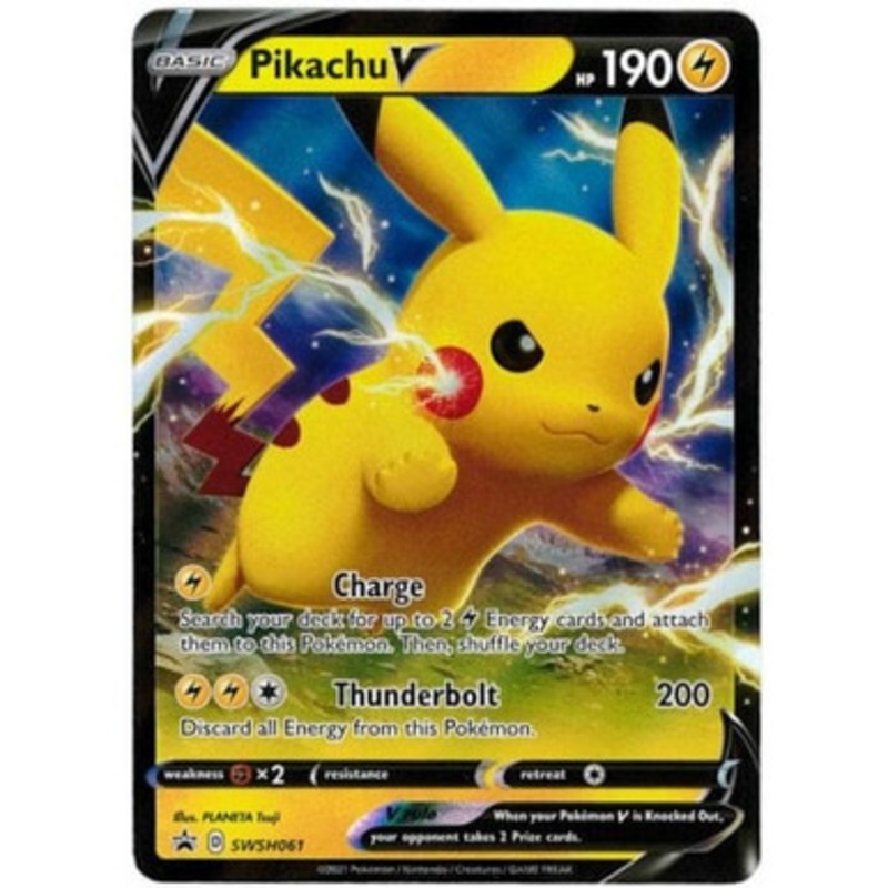 Sword & Shield Promo SWSH061 Pikachu V