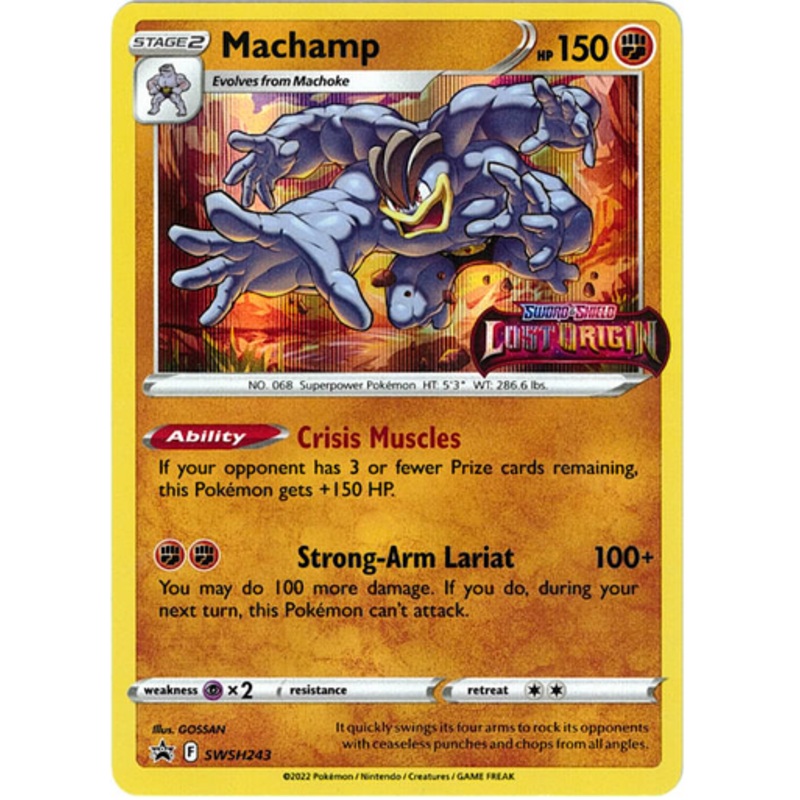 Sword & Shield Promo SWSH243 Machamp