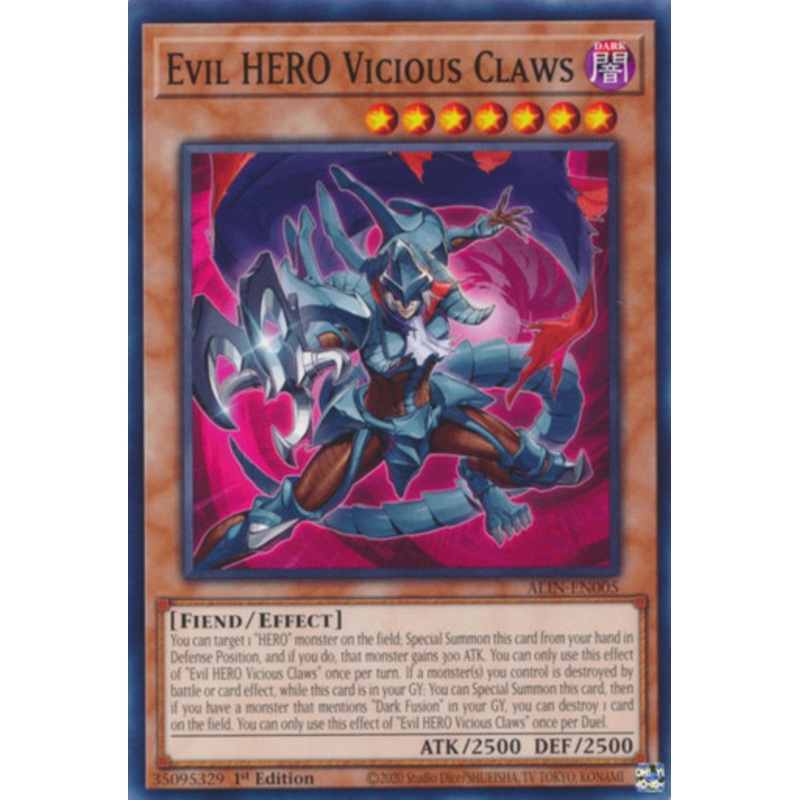 ALIN-EN005 Evil HERO Vicious Claws