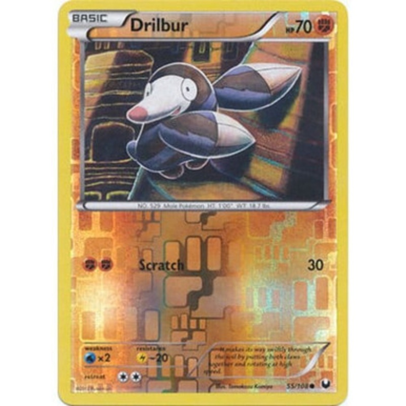 Dark Explorers 55/108 Drilbur (Reverse Holo)
