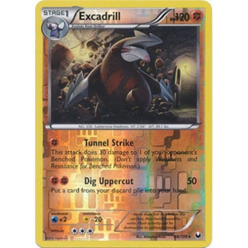 Dark Explorers 56/108 Excadrill (Reverse Holo)