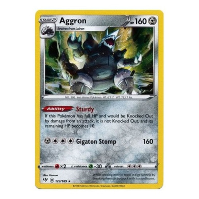 Darkness Ablaze 123/189 Aggron (Holo)