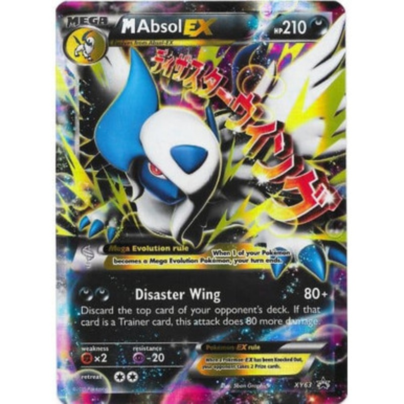 X&Y Promo XY63 M Absol EX (Mega)