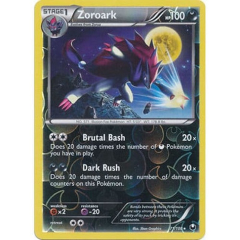 Dark Explorers 71/108 Zoroark (Reverse Holo)