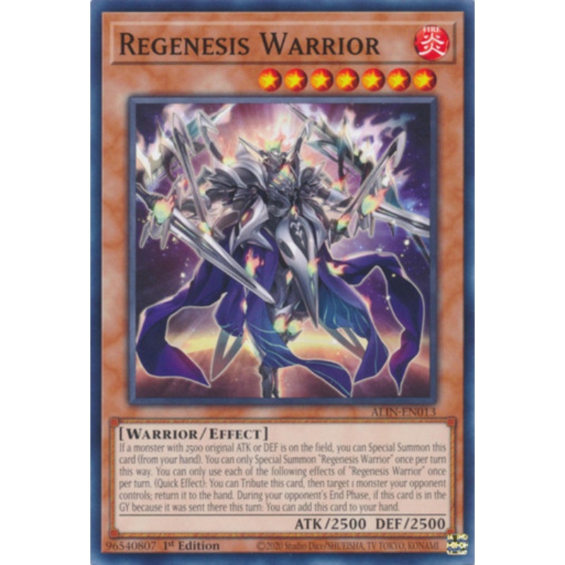 ALIN-EN013 Regenesis Warrior