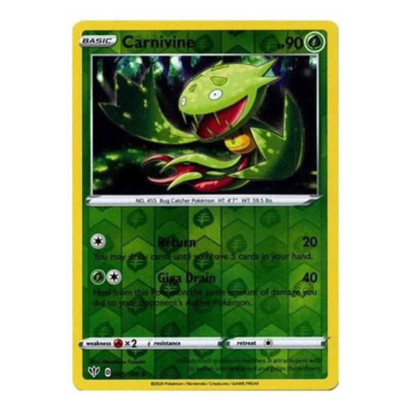 Darkness Ablaze 005/189 Carnivine (Reverse Holo)