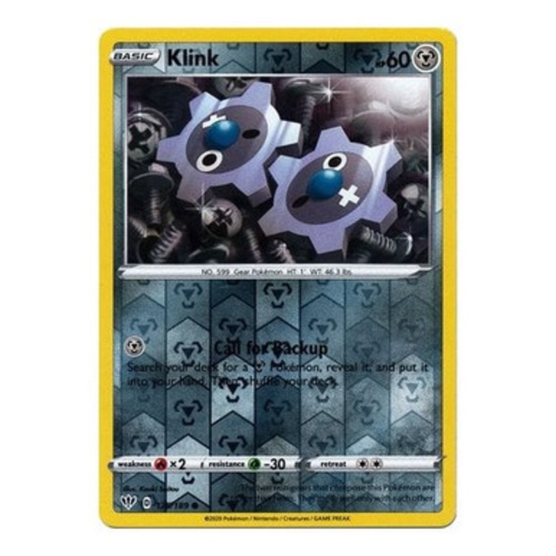 Darkness Ablaze 125/189 Klink (Reverse Holo)