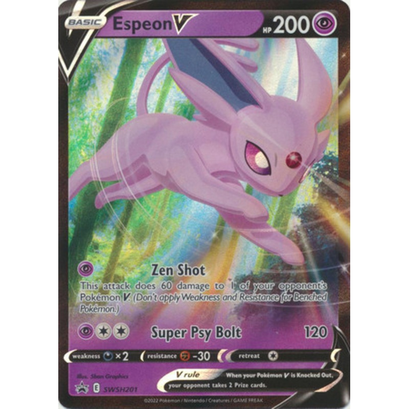 Sword & Shield Promo SWSH201 Espeon V