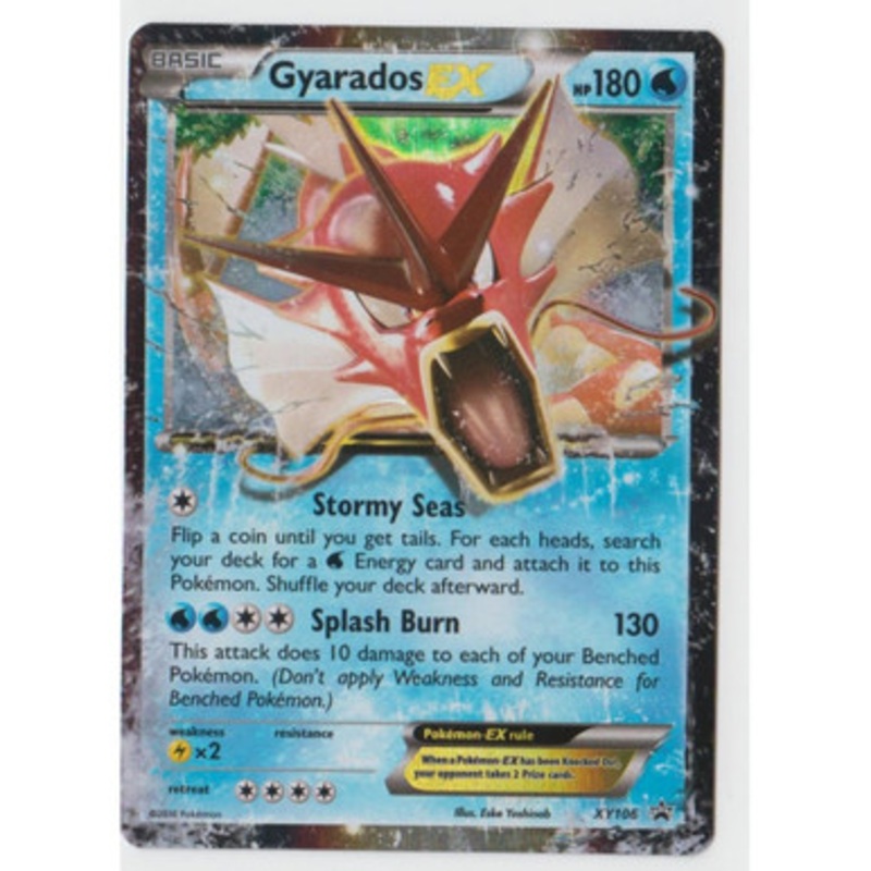 X&Y Promo XY106 Gyarados EX (Shiny)