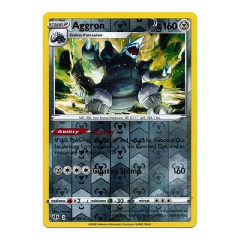 Darkness Ablaze 123/189 Aggron (Reverse Holo)