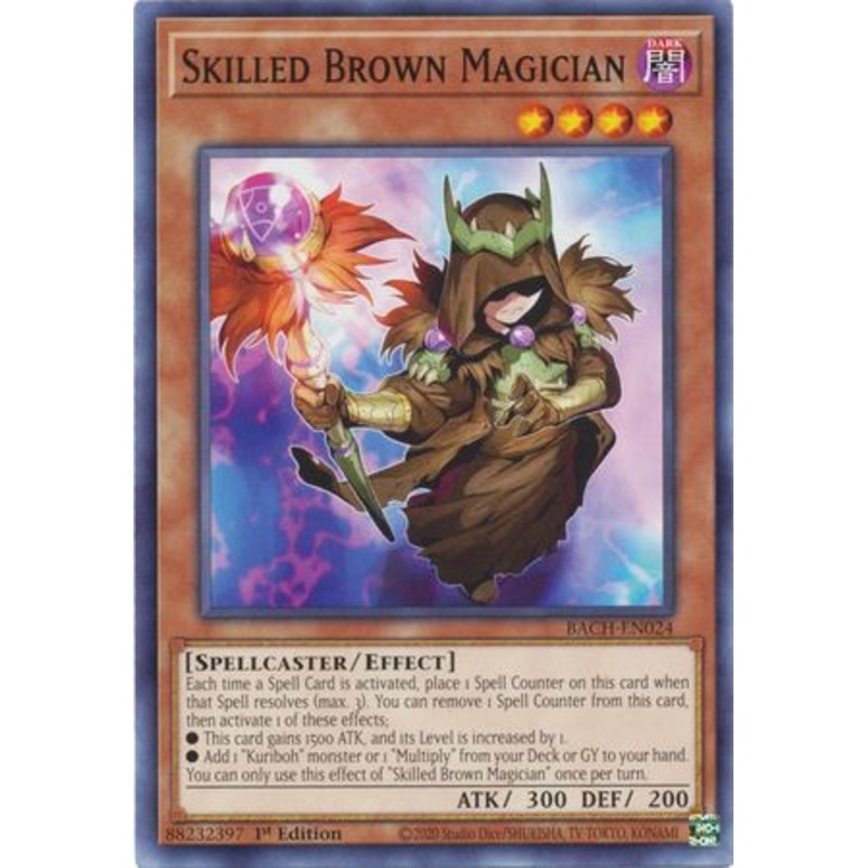 BACH-EN024 Skilled Brown Magician
