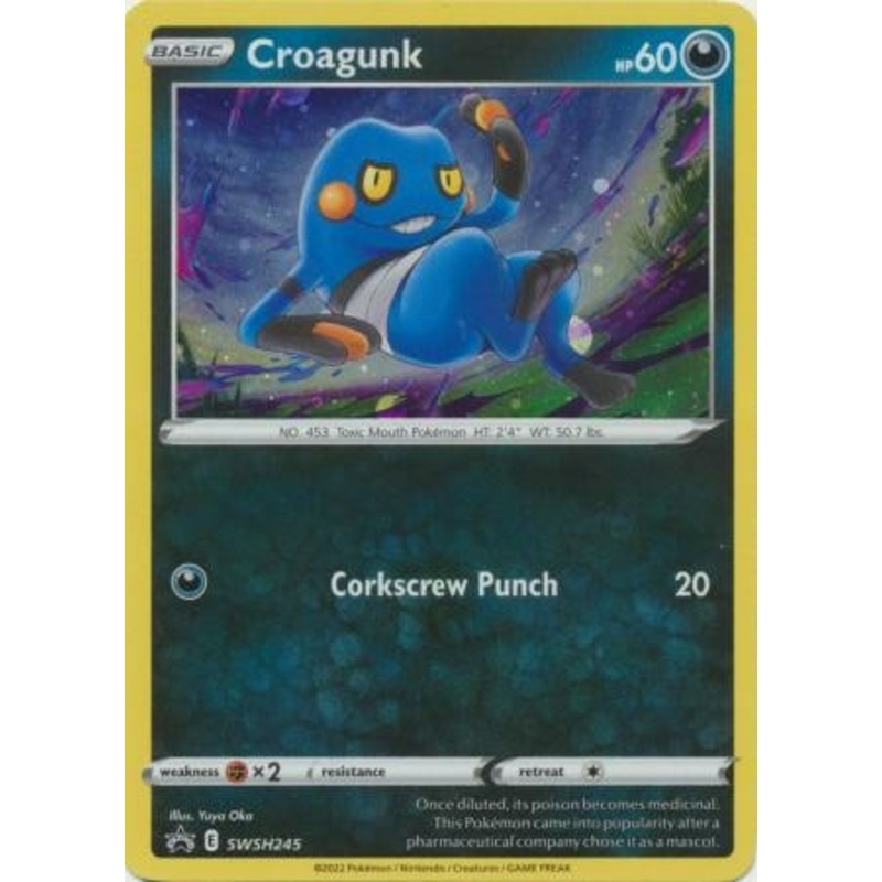 Sword & Shield Promo SWSH245 Croagunk