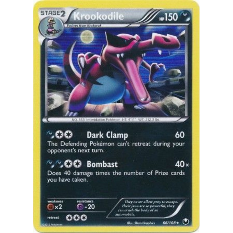Dark Explorers 66/108 Krookodile (Holo)