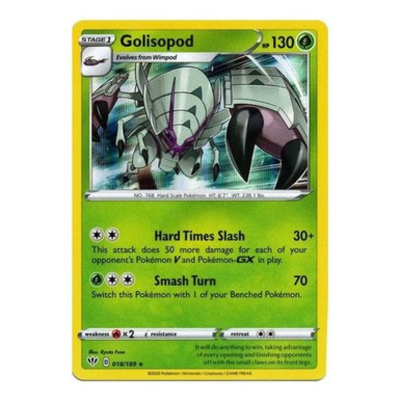Darkness Ablaze 018/189 Golisopod (Holo)