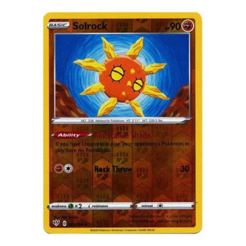 Darkness Ablaze 092/189 Solrock (Reverse Holo)