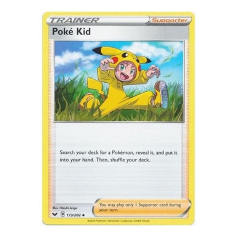 Sword & Shield (Base) 173/202 Poke Kid