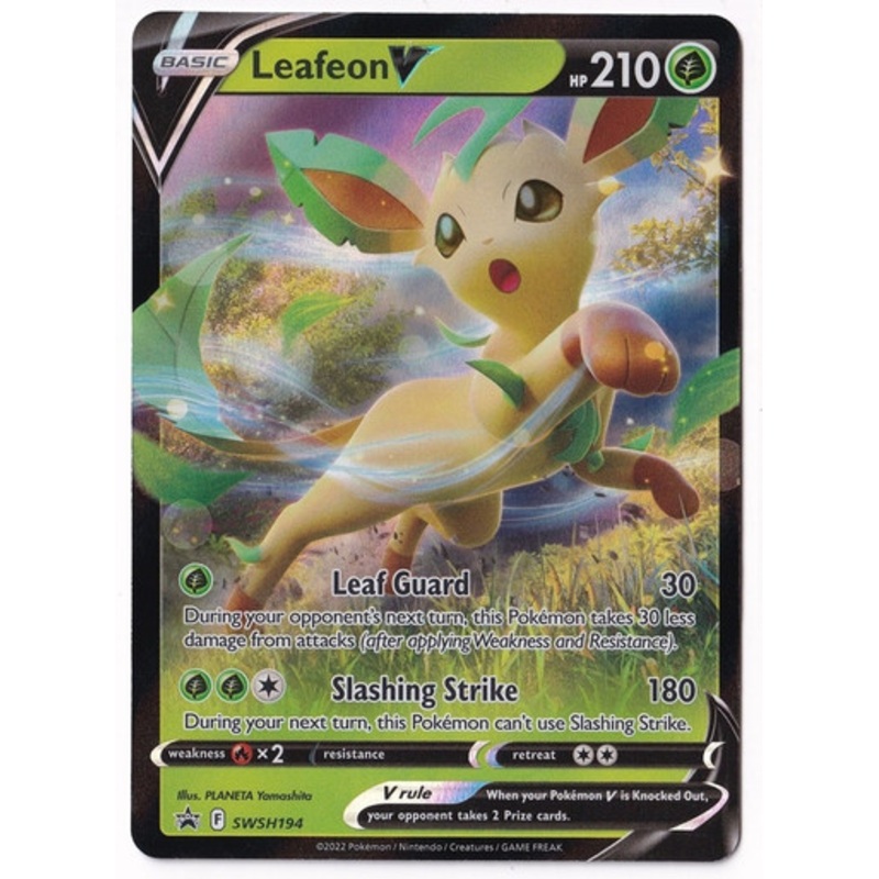 Sword & Shield Promo SWSH194 Leafeon V