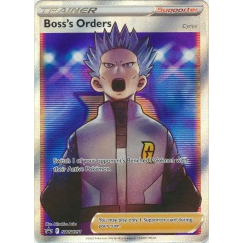 Sword & Shield Promo SWSH251 Boss’s Orders (Full Art)