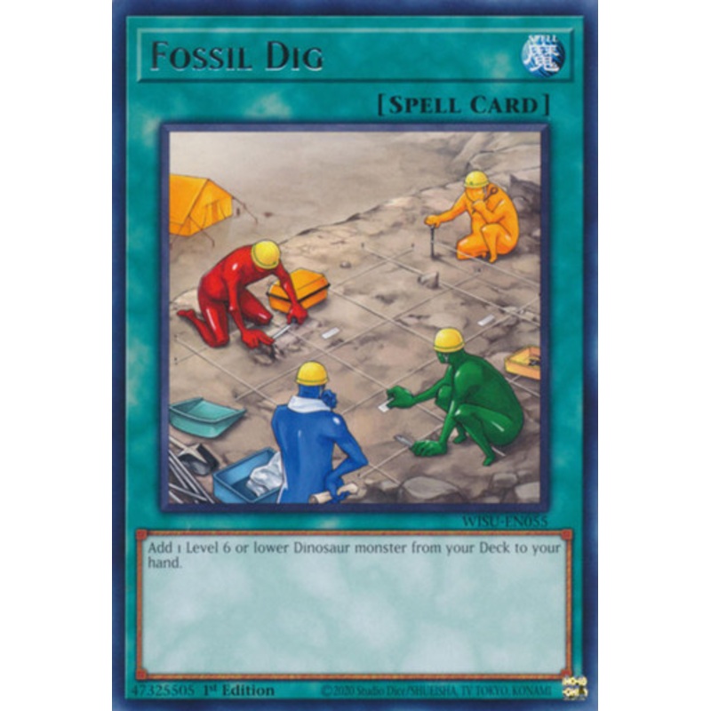 WISU-EN055 Fossil Dig (Rare)