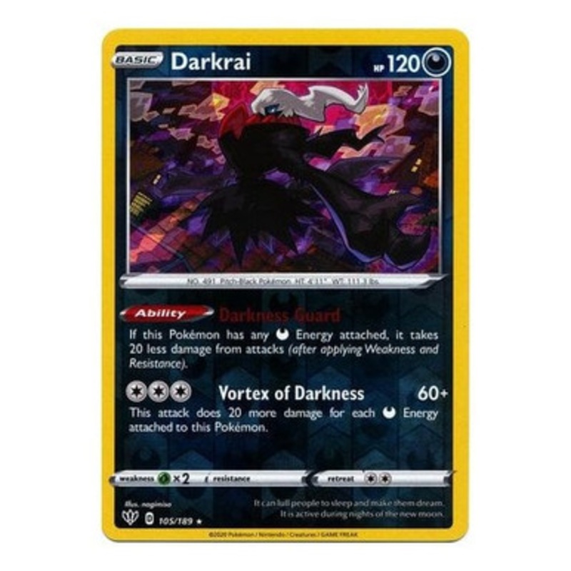 Darkness Ablaze 105/189 Darkrai (Reverse Holo)
