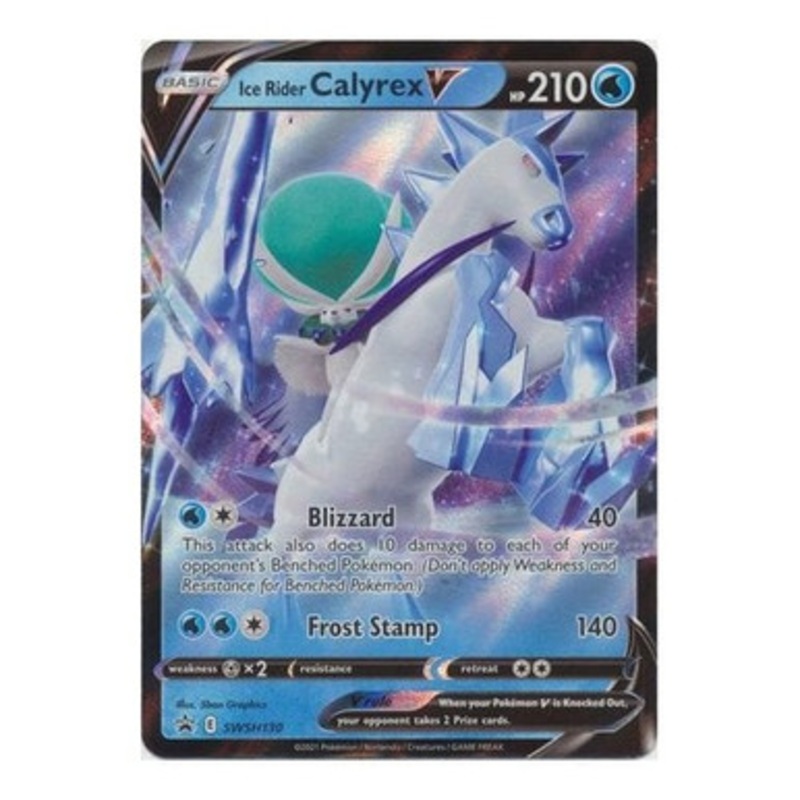 Sword & Shield Promo SWSH130 Ice Rider Calyrex V