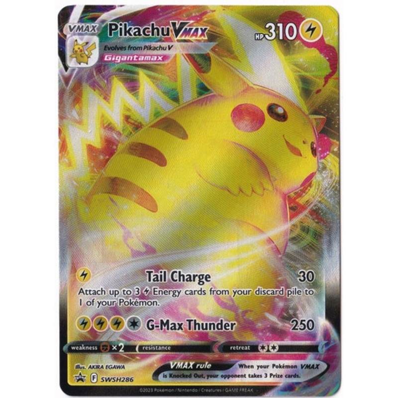 Sword & Shield Promo SWSH286 Pikachu VMAX