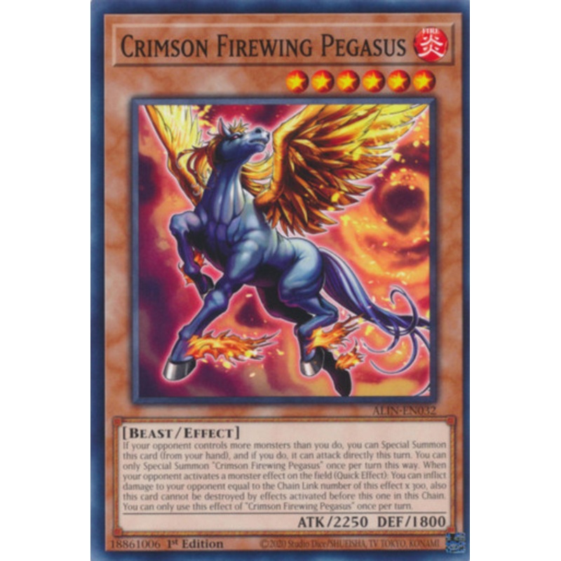 ALIN-EN032 Crimson Firewing Pegasus