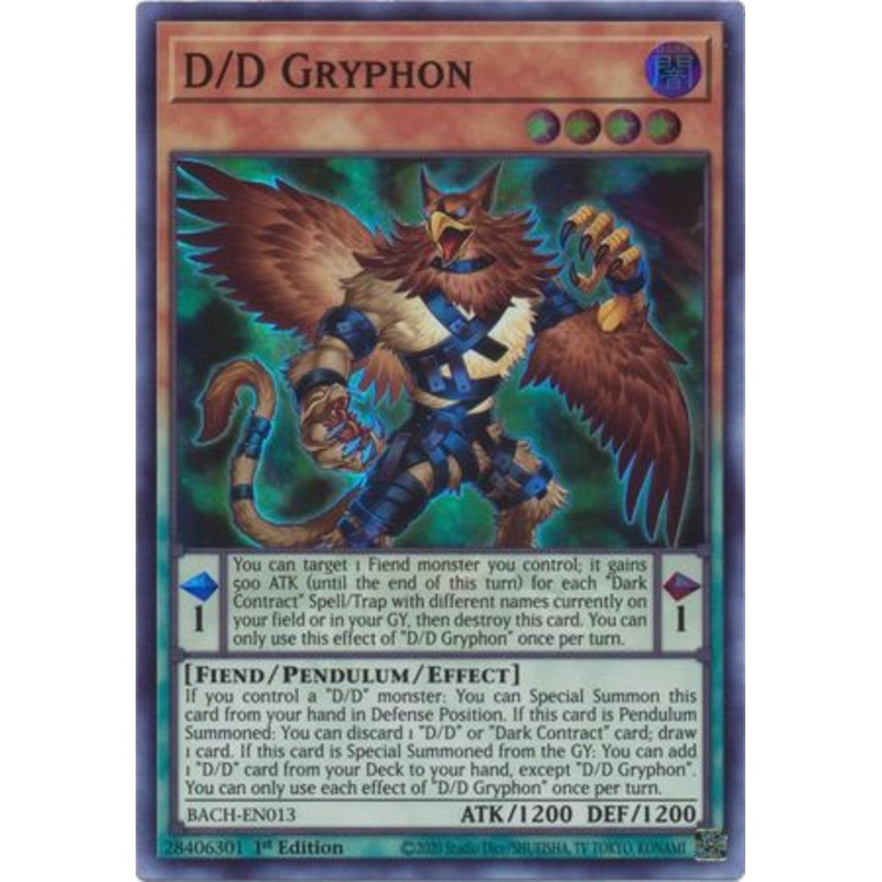 BACH-EN013 D/D Gryphon