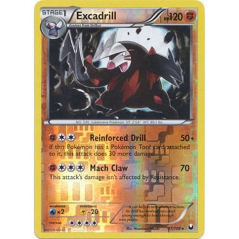 Dark Explorers 57/108 Excadrill (Reverse Holo)