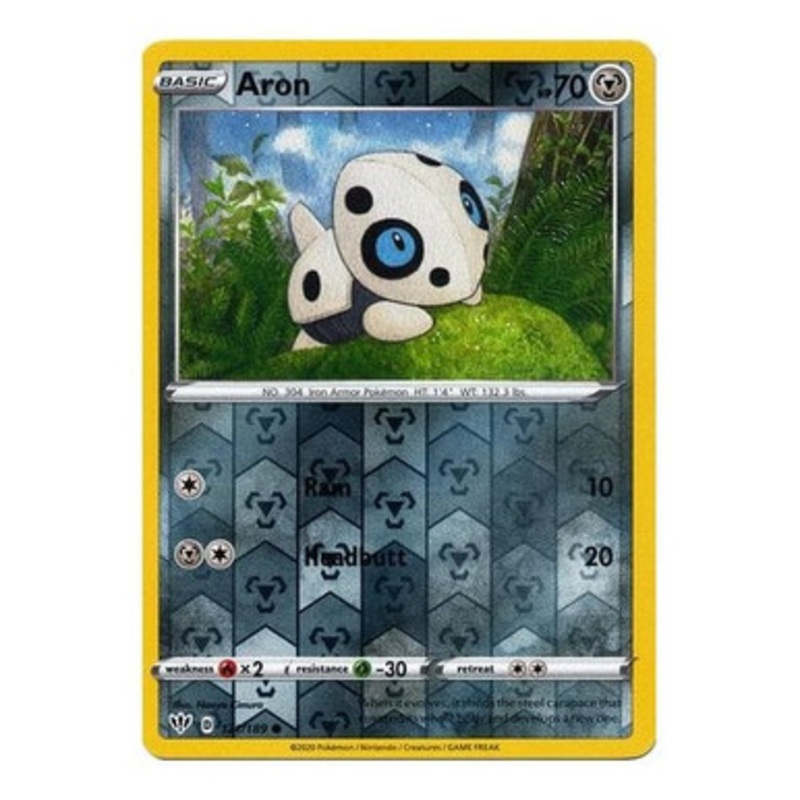 Darkness Ablaze 121/189 Aron (Reverse Holo)