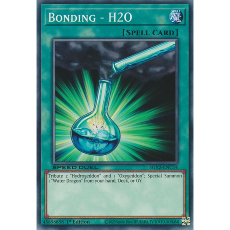 SGX2-ENC14 Bonding – H2O