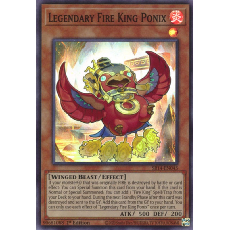 SR14-EN045 Legendary Fire King Ponix