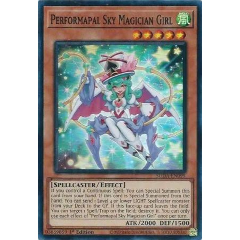 SUDA-EN099 Performapal Sky Magician Girl