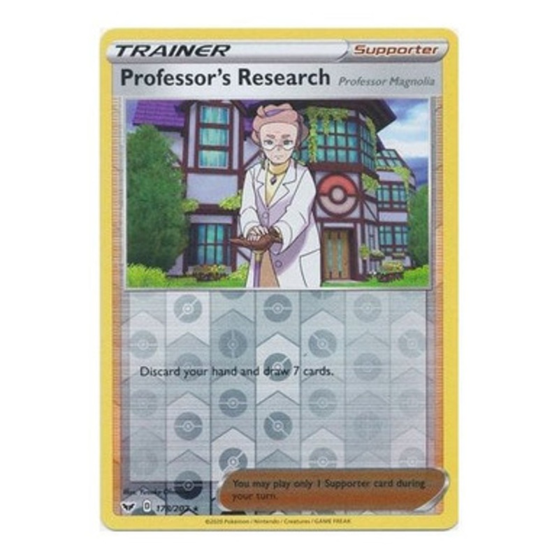 Sword & Shield (Base) 178/202 Professor’s Research [Magnolia] (Reverse Holo)