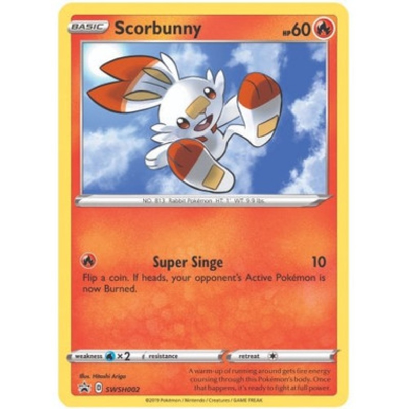 Sword & Shield Promo SWSH002 Scorbunny