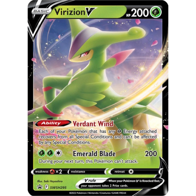 Sword & Shield Promo SWSH295 Virizion V
