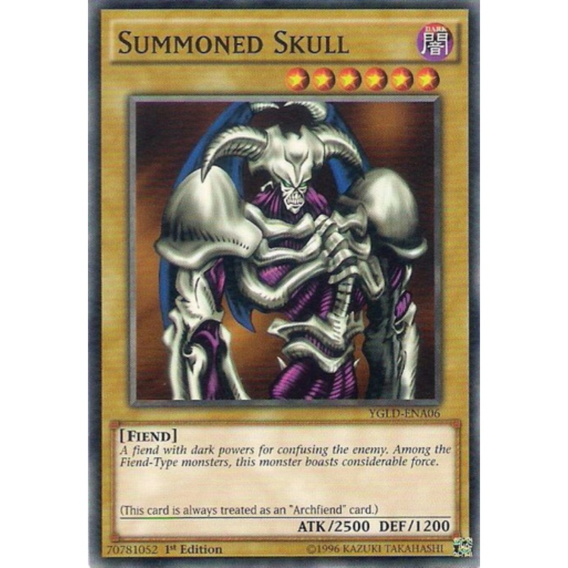 YGLD-ENA06 Summoned Skull