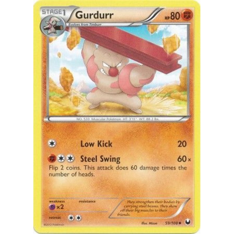 Dark Explorers 59/108 Gurdurr