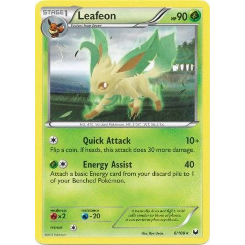 Dark Explorers 6/108 Leafeon