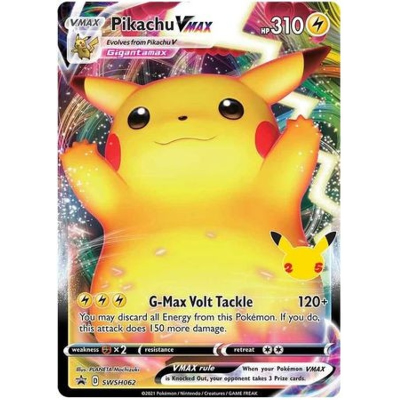 Sword & Shield Promo SWSH062 Pikachu VMAX